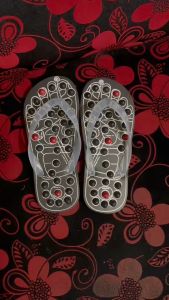 Sandal Jepit Kesehatan/Rematik/asam urat/terapi/Refleksi/akupuntur/sandal kokop/capit pria