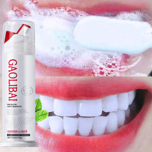 Double Whitening Toothpaste Probiotic Formula Seaweed Active Peptide Deep Cleaning Fresh Breath ubat gigi pemutih 120g