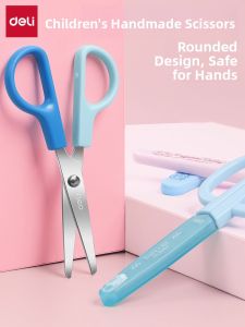 deli | Mini Safe Portable Round Tip Craft Scissors
