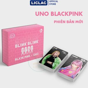 Bài UNO Blackpink phiên bản mới Cao Cấp chất liệu giấy cứng màu đẹp Board Game thẻ bài Blackpink 78 lá