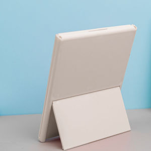 Foldable Desktop Makeup Mirror Three Sides Foldable Portable Cosmetic Mirror Pattern Printing Customizable Compact Design