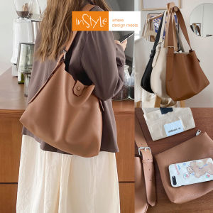 Tas Bahu Wanita Korea Shoulder Bag PU Leather Lembut (T2-026)