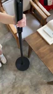 360° Adjustable Floor Tablet and Phone Stand (Aluminum alloy + Carbon Steel + Sponge Pad)