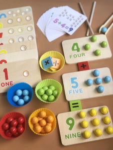 Fine Motor Skills Development Toy Focused Learning Intelligence Stimulation Number Recognition