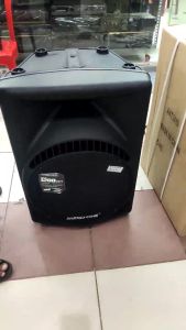1SET (2BOX) Speaker Fullrange Audio One Fiber 15inch YM115 Pasif - Aktif Mesin U.E.B DAN U.B.M Bluetooth USB Monitor Pangung | GA