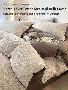 Kiss Dear | 3 Layer Pure Cotton Duvet Cover Single Piece