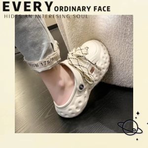 มาใหม่ LHMonday รองเท้าหัวโต น่าใส่มาก ทรงสาย พร้อมดีไซน์ ทันสมัยไม่ซ้ำใคร วัสดุงานแบบน้ำหนักเบา สีขาว ดำ ยอดนิยมสบายสูงกว่า 2 สี