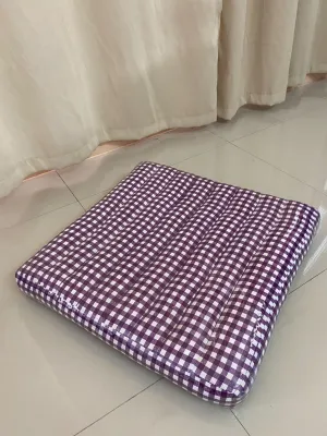 🤍เบาะรองนั่งนุ่น 50*50cmหนาพิเศษ8cm เหมาะสำหรับวางเก้าอี้ไม้