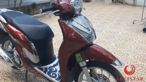 [Sh Mode 2020-2025] Ốp trang trí xe SH Mode Shmode 2020-2025 mạ crom Artistar