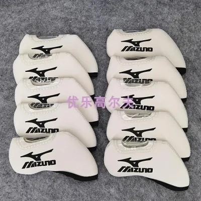 Bao Đậy Đầu Gậy Golf PU trong Suốt có Cửa Sổ Nhỏ 10 Cái
