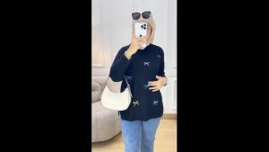Baju Wanita Korean Style Lubis Blus Bahan Rib Knit Premium Tebal Jumbo M L XL XXL 3XL Atasan Blouse Jumbo Terbaru Outfit Remaja Kekinian Trend Fashion Ootd Hijab Muslimah Termurah