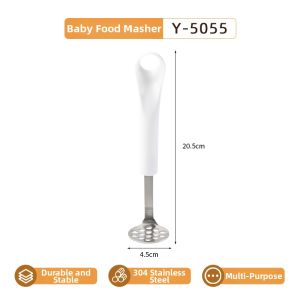Infant Food Grade Stainless Steel Potato Masher