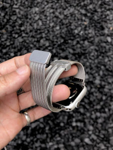 Carke Storm Stripes Milan for Apple Watch IWatch Strap Magnetic Buckle S10 Stainless Steel Metal 98