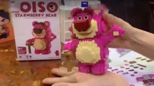 Mainan Anak Perempuan lotso Bricks Sanrio Nano Block DIY Mainan Balok 7/8/9 tahun
