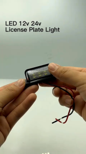 CC LED 6smd License Plate Number Tag Light Door Lamp Convenience Mini 12V 24V