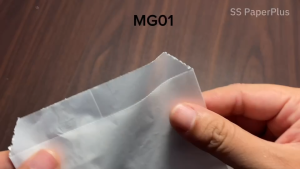 ซองขนมกันมัน  ฟู้ดเกรด สำหรับใส่อาหาร ของทอด ขนม (แพค 100 ใบ)