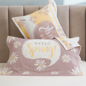 Khăn Trải Giường Vải Cotton Nguyên Chất Grace Pure Cotton Chống Trượt Không Rơi Bốn Lớp Cao Cấp Dùng Cho Một Người Mùa Hè