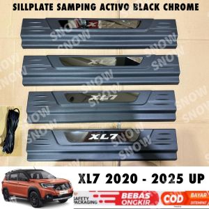 Sillplate Samping Suzuki Xl7 2020 2023 2024 2025 activo Black Chrome Lampu / Non led