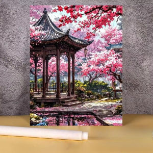 BILIBILI | Jigsaw Puzzle 500/1000/1200/2000PCS Chinese Floral Landscape Artwork Stress Relief Puzzle Wall Art Decor Gift