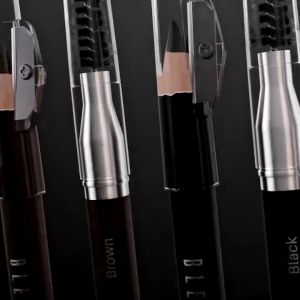 MADAME GIE Blended Brow Pro | Pensil Alis | 3in1 Pro Eyebrow | Black | Brown