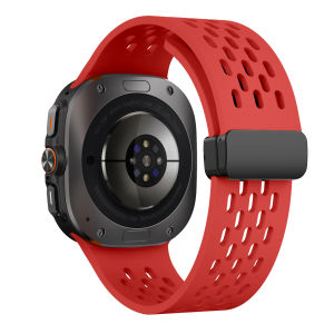 Sport Strap for Samsung Galaxy Watch Ultra 2 47mm Magnetic Breathable Silicone Watchband Bracelet Correa Galaxy Watch Ultra Band