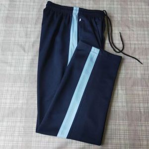 Loose Straight Leg School Uniform Pants Wide Blue for Middle And Primary School Students Three Centimeter Spring Autumn Fall