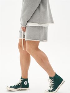 American High Street Casual Cotton Shorts Five-Point Training Mens Loose Summer Outerwear Pants Youth Popular Style