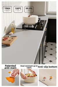 Heat-resistant Non-slip Kitchen Countertop Protector Waterproof and Oilproof