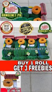 100 METERS CHICKEN NET RANGE NET 1.25inch x 6-7ft (FREE 200 METERS ROPE FREE CABLE TIE FREE CHIKEN FEEDER) LAMBAT PAMBAKOD FISH NET FARM NET