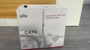 UNV CAB-LC3100B-IN CAT6 UTP CABLE Blue Color Poe Support  AWG23