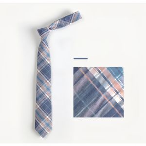 Y2K คอตตอน JK เนคไทลายสก๊อตเรียบง่ายเนคไทลายเสื้อผ้าอุปกรณ์เสริมผ้าพันคอเครื่องแบบโบว์ไทผู้หญิงผู้ชาย