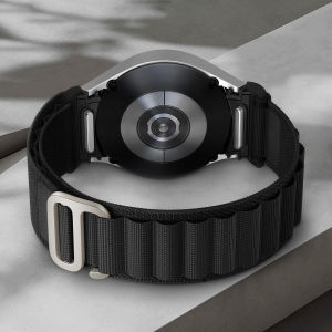 Dây đeo cho Galaxy Watch 6 Classic 43mm 47mm Galaxy Watch 6/5/4 44mm 40mm 5 Pro 45mm/4 Classic 42mm 46mm Samsung Smartwatch Dây nylon gắn một cú nhấp chuột