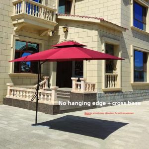 Outdoor Sunshade Patio Umbrella Outdoor Stall Sun Umbrella Outdoor Umbrella Balcony Garden Booth Outdoor Courtyard Big Umbrella