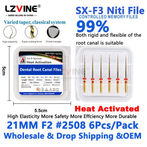 25mm/31Dental Endodontic Rotary Endo Niti Files Heat-Activated Nickel-Titanium File Dental Root Canal Files Materials Tool F4 F5