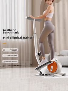 DIWONOR | Quiet Indoor Slimming Elliptical Machine Mini With Multi-Function Display