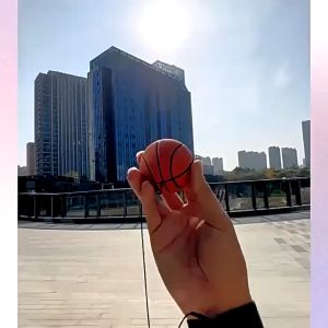 Wrist Bouncy Ball with Elastic String Rubber Rebound Exercise Toy for Kids Adults Outdoor Sport Play