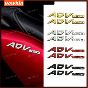 1pair HONDA ADV160 Motorcycle Decals Stickers Emblem Badge 3D Decal Applique