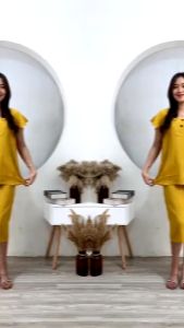 BIG SALE 50 RIBU 2 PCS | SETELAN BANGKOK WANITA SET RAYON PREMIUM BUSUI FRIENDLY