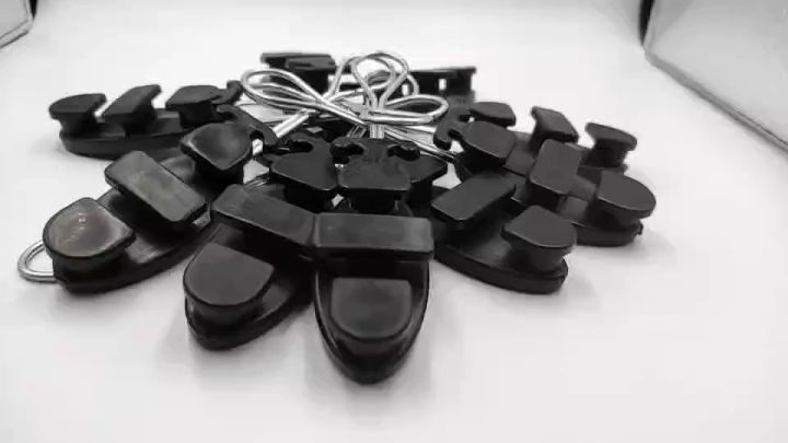 ดรอปวายแคมป์ (Drop Wire Clamp) ตุ๊กตายึดสาย แคล้มจับสาย Dropwire แคล้ม ...