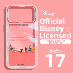 KEYOUQU | Ốp Lưng Trong Suốt Hình Mickey Mouse cho Xiaomi 17 Pro
