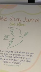 PCBS Bible Study Journal Verse Stationeries
