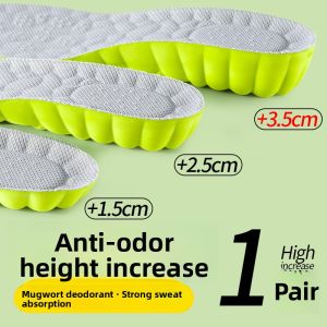 ZHIHAOEN | Height Increasing Insoles Absorbent Anti-Odor Comfortable Invisible