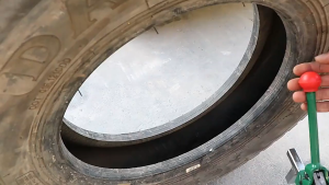 รถเครื่องมือซ่อมแซมยางรถยนต์ ตัวขยายยางด้วยตนเอง เครื่องมือวูบวาบ ตัวแผ่ขยายยางสุญญากาศ เครื่องมือซ่อมแซมยาง