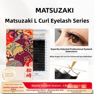 Matsuzaki | Corner L-Shaped Natural Looking Chinese Style False Eyelashes for Grafting