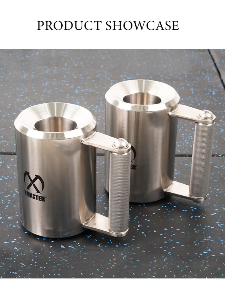 XMASTER Heavy Mug 8kg 10KG 304 Stainless SteelEngraved Logo