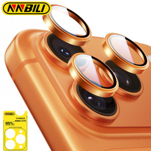 NNBILI for iPhone 17 Pro Max/17 Pro Camera Lens Protector [Alignment Kit&1:1 Invisible Fit] 9H Aerospace Tempered Glass Ultra HD