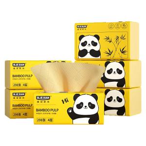 blueguan | Wettable Soft Strong Tissue Paper 4 Layers 30 Packs