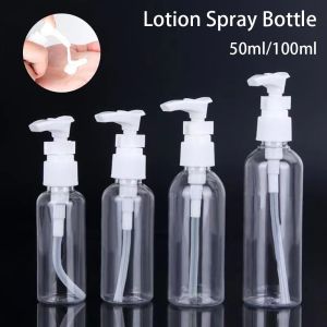 1Pcs Travel Lotion Spray Bottle Cosmetic Vacuum Skin Care Portable 50ml/100ml Dispensing Container