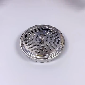 Fireproof and scald-proof mosquito coil tray rack sandalwood tray rack with lid