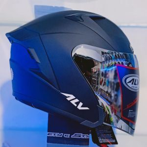 HELM ALV ULTRON SOLID BLACK GLOSSY ALV ULTRON ORIGINAL TERMURAH